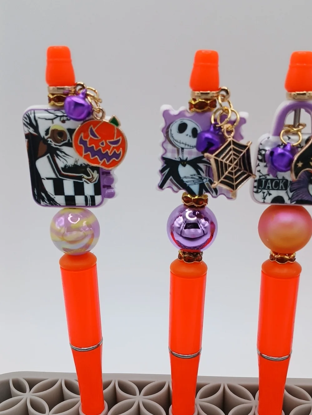 Halloween Beaded Pen Set